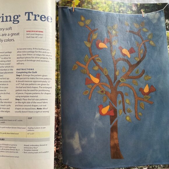 Quilters World Crafting Magazine April 2011 Vol 33 No 2 Paper Piece Posies u - Picture 12 of 12